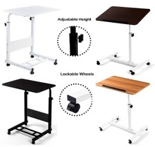 Portable Laptop Table Adjustable Computer Desk Notebook Stand Sofa Bed Trolley