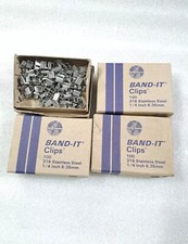 CLIP STYLE CLIPS 316 STAINLESS STEEL 1/4 INCH (LOT OF 4 BOX)