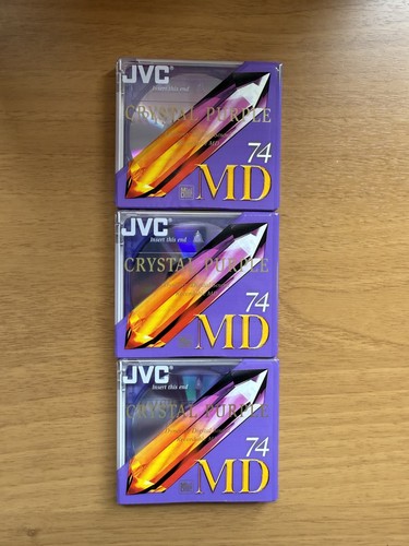 Blank mini discs jvc crystal - blank,