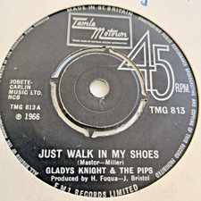Gladys Knight & The Pips  :   Just Walk In My Shoes   -   UK   Tamla Motown