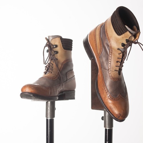 Musto boots brown leather - boots,