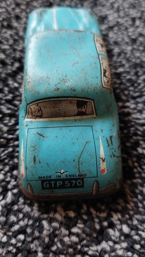 Vintage tin plate - vintage, car