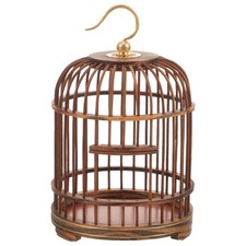 Hanging Bird Cage Wooden