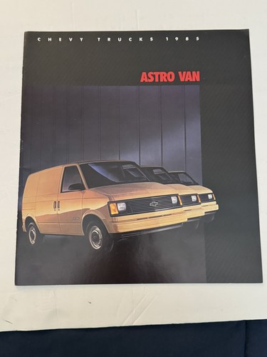 Vintage 1985 chevrolet astro - 1985,