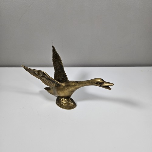 Vtg brass goose duck - vtg,