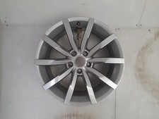 1x Alloy Wheel 18 Inch 8.0" 5x112 44ET Gloss Silver 3G0601025Q VW I Rim Wheel
