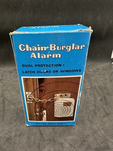 Vintage chain burglar alarm - chain,