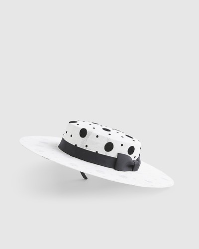 River island womens - boater, hat
