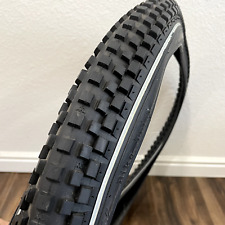 Set of 2, Rare NOS Monty Trials Bike Tire 26 x 2.45 New BMX Tyre Black