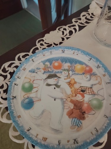 Royal doulton snowman - doulton, plate