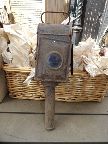 Vintage tubular mount railway