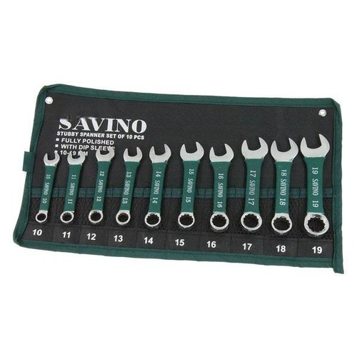 Stubby spanner set - of, 10pcs