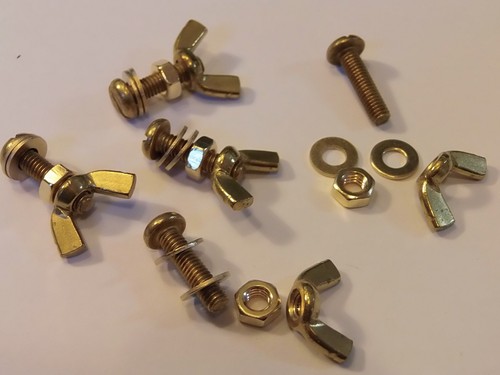 M4x16 brass pan head - m4x16,