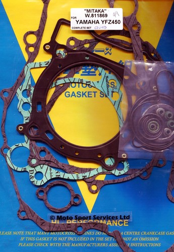 Full engine gasket set yamaha - full,
