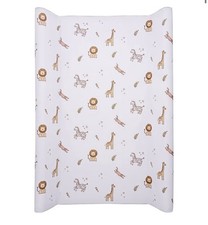 Wedge Changing Mat, Safari Zoo Animal Print Baby Changing Mat, Anti Roll