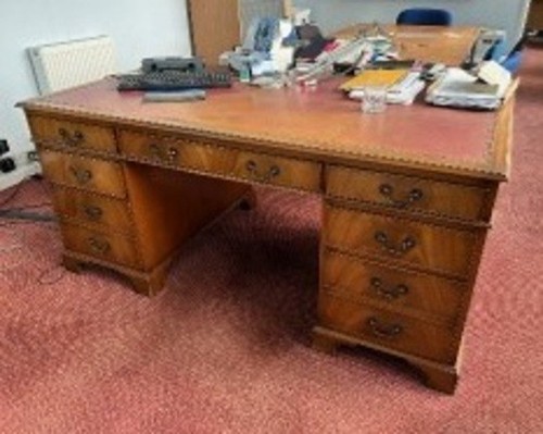 Writing reception desk - reception,