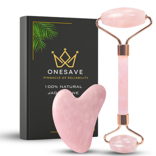 Natural rose quartz jade - rose,