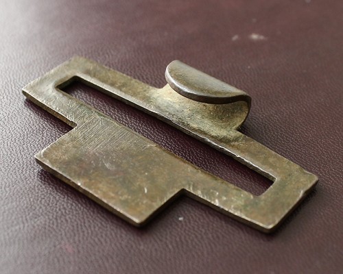 Original ww1 german brass hook - german,