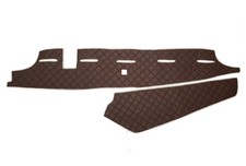 Dashboard Cover For VOLVO FH4 FH5 AERO Series Left Hand Drive Brown Eco Leather