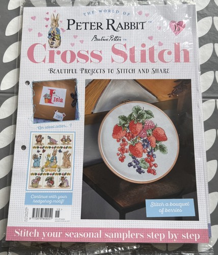 Peter rabbit cross stitch - cross,