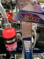 RED NEW LINE RADIATOR CATCH TANK - X30 ROTAX MAX 125 - TONY KART -  NEXTKARTING
