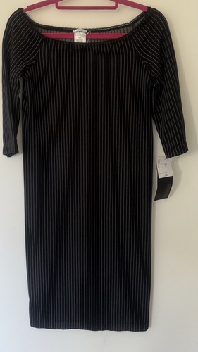 Wolford black pinstripe dress - wolford,