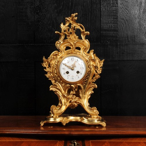 Antique french ormolu rococo - ormolu,