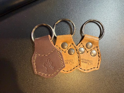 Saddleback leather keychain - saddleback,