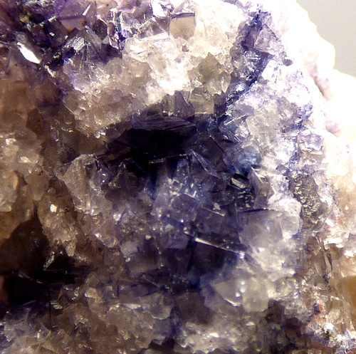 Blue john fluorite crystal - john,