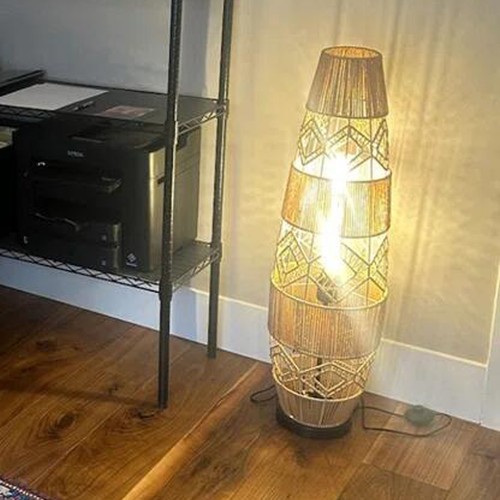 One light floor lamp - one,