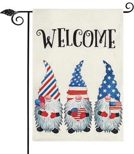 4th july garden flag - 4th, of