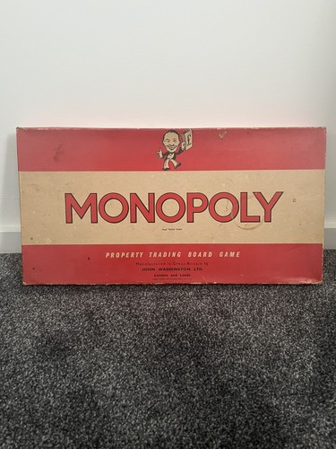 Vintage monopoly original - monopoly,