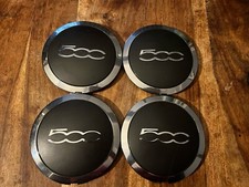 4x fiat 500 wheel centre caps