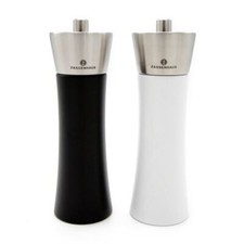 Zassenhaus Set of 2 Salt Mill Pepper Mill Spice Grinder Ceramic Grinder Wood Grinder