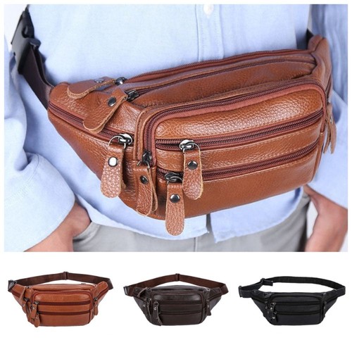 Bum bag cowhide leather - bum,