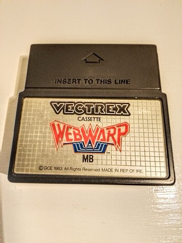Vectrex webwarp cart - webwarp, only