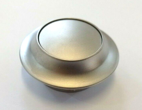 Push button rosette nickel - push, +