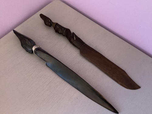Vintage hand carved wood - vintage,