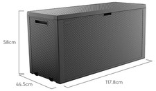 Keter Emily Graphite Outdoor