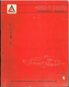 Allis chalmers jones baler - chalmers, &