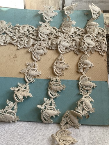 Antique schiffli lace vintage - schiffli,