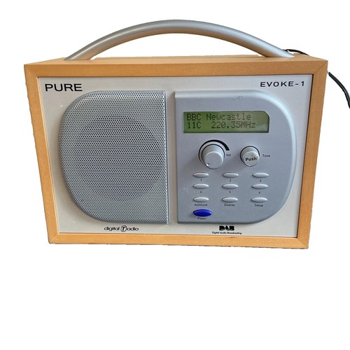Pure evoke dab radio maple - dab,
