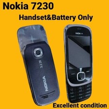 Nokia Slide 7230 - Graphite (Unlocked) Mobile Phone Only with Warranty