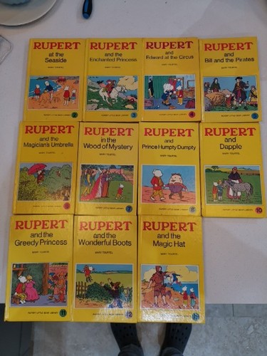 Rupert little bear library set - rupert,