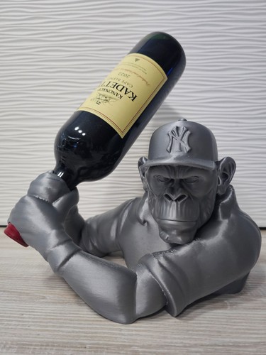 Monkey wine bottle holder - bottle,