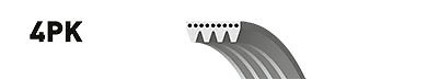 Gates alternator fan ribbed - fan, v-ribbed