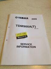 Yamaha TDM900A 2005 TDM 900 A T Service Technical Information Data