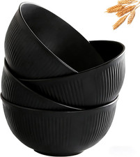 Cereal Bowls Set of 4 Plastic