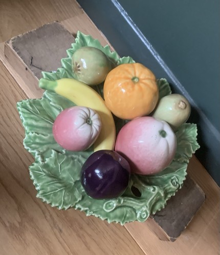 Large mid century - mid-century, majolica