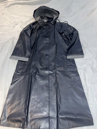 Rare raincoat retro - retro, patent